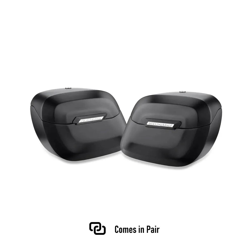 Alforjas Viking Lamellar Raven Extra Large para Indian Scout
