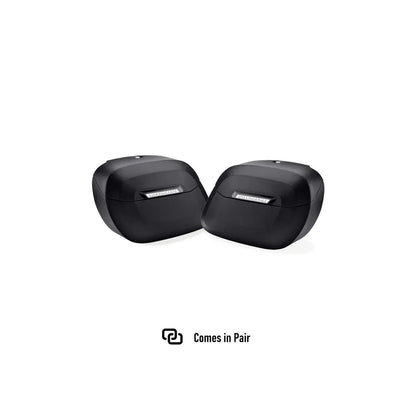 Alforjas de piel Viking Bags Lamellar Raven - 32L