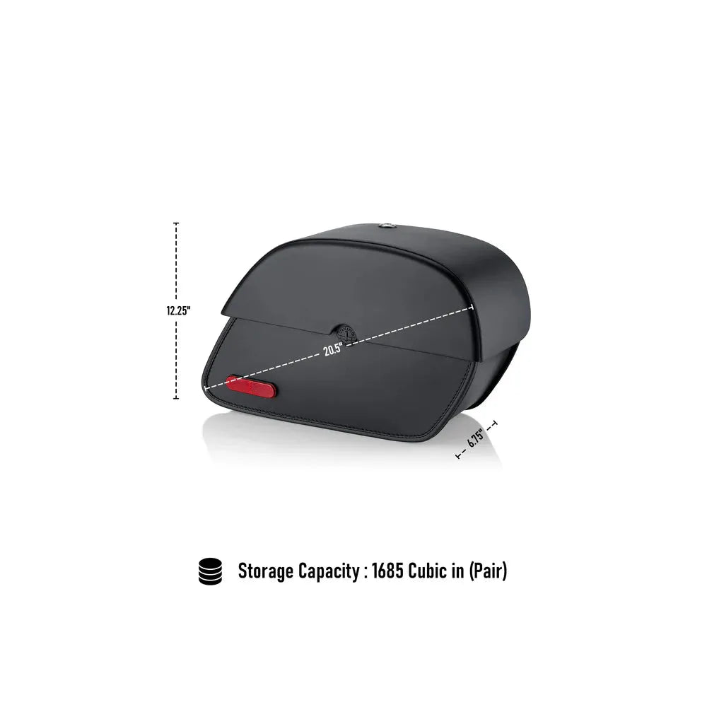 Alforjas de piel Viking Bags Panzer 28L