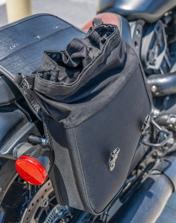 Alforja lateral de piel Viking Bags Pony - 4L