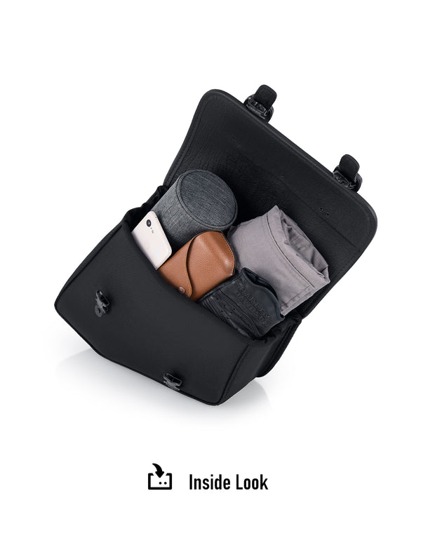 Alforja lateral de piel Viking Bags Pony - 4L