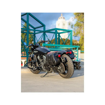 Alforjas de piel Viking Bags SpiritBlade Indian Scout Bobber Sixty - 25L