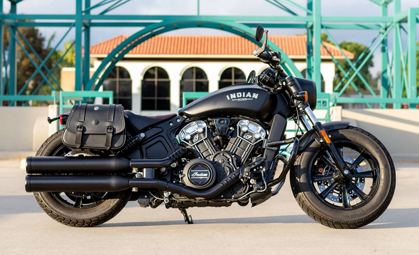 Alforjas de piel Viking Bags SpiritBlade Indian Scout Bobber Sixty - 25L