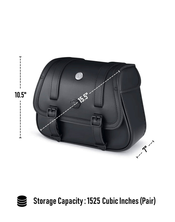 Alforjas de piel Viking Bags SpiritBlade Indian Scout Bobber Sixty - 25L