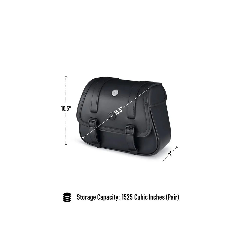 Alforjas de piel Viking Bags SpiritBlade Indian Scout Bobber Sixty - 25L