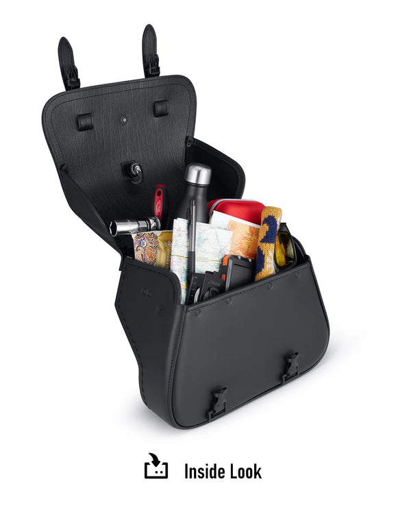 Alforjas de piel Viking Bags SpiritBlade Indian Scout Bobber Sixty - 25L