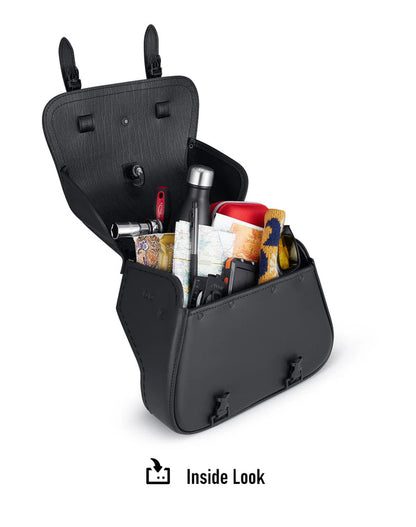 Alforjas de piel Viking Bags SpiritBlade Indian Scout Bobber Sixty - 25L