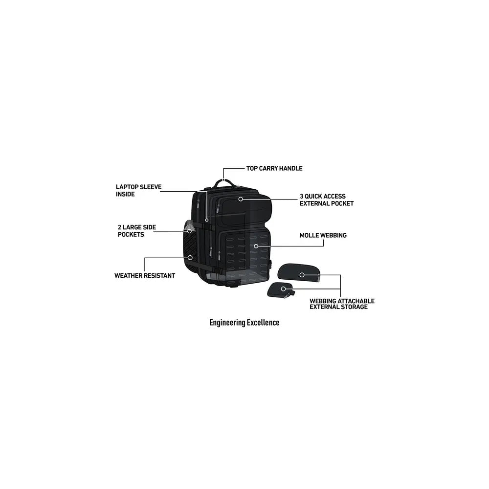 Alforja tactica universal Viking Bags 45L