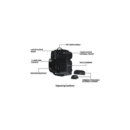 Alforja tactica universal Viking Bags 45L