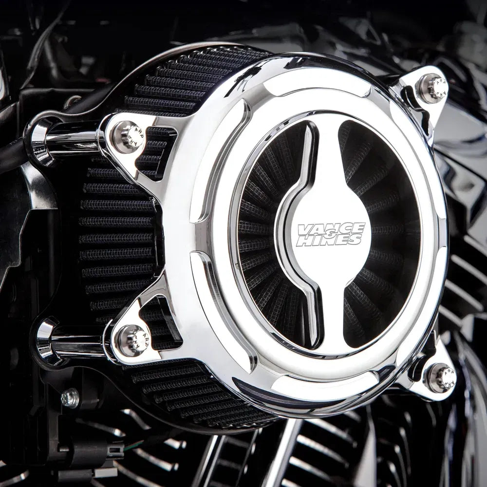 Filtro de aire Vance & Hines VO2 Blade negro contraste H-D M8 2017 a 2022