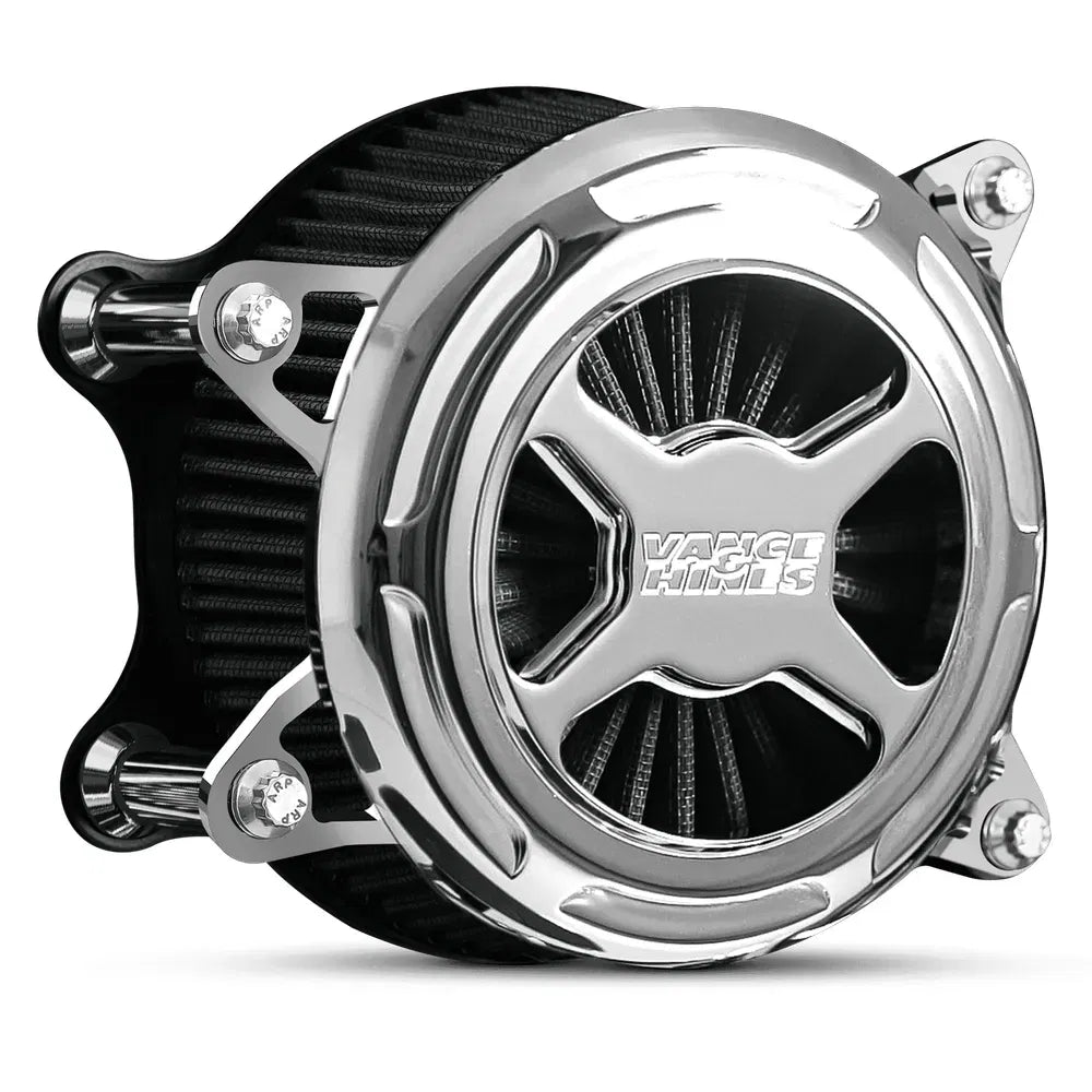 Filtro de aire Vance & Hines VO2 X cromo H-D Sportster 1991 a 2022