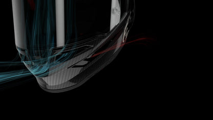 Casco Alpinestar Supertech R10 - Element - Carbono/Rojo/Blanco