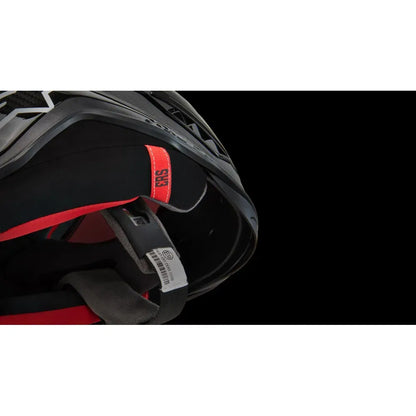 Casco Alpinestar Supertech R10 - Element - Carbono/Rojo/Blanco