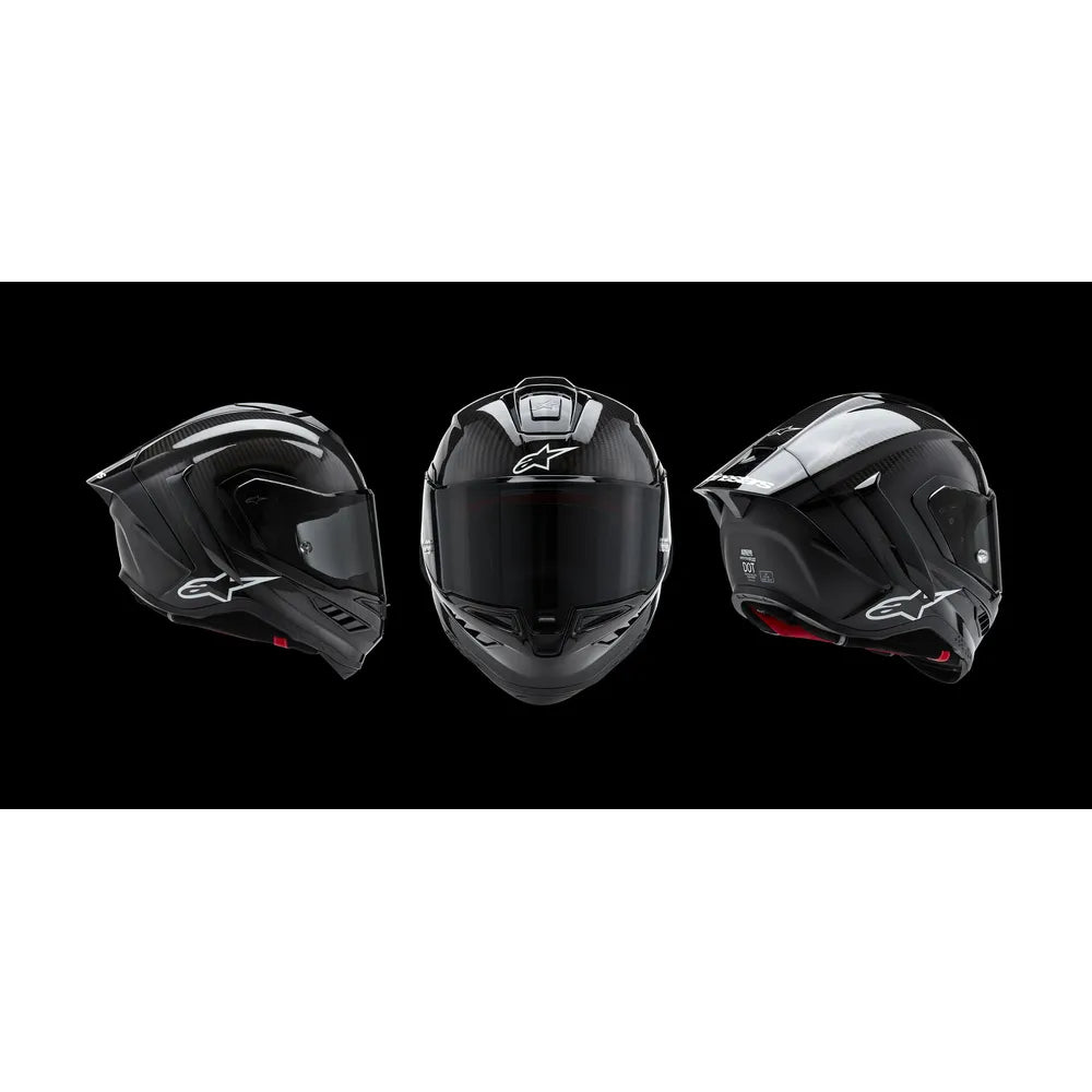 Casco Supertech R10 Sólido - Negro Carbono