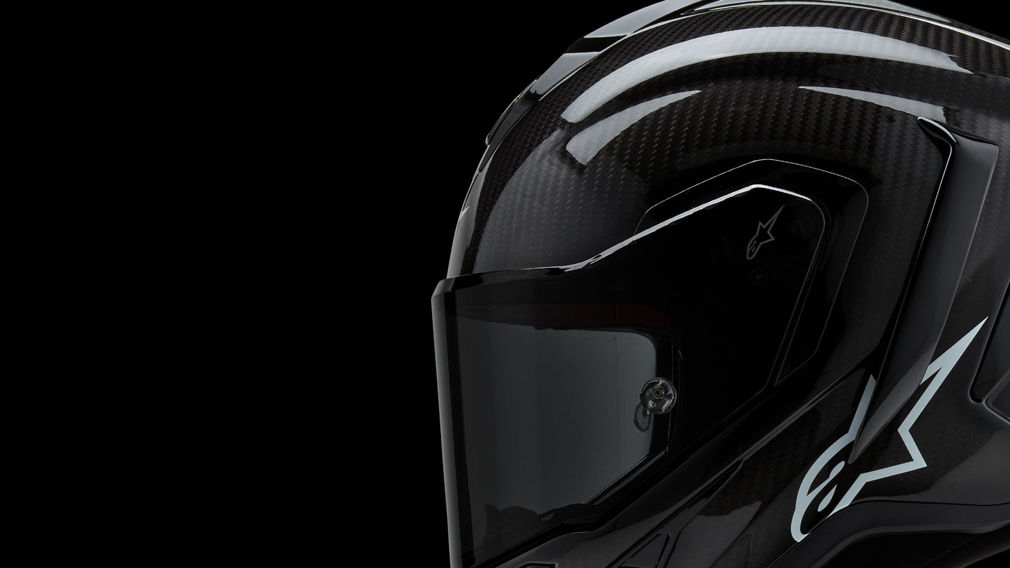 Casco Supertech R10 Sólido - Negro Carbono