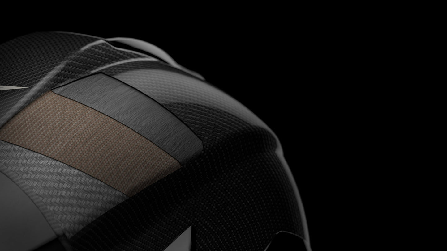 Casco Supertech R10 Sólido - Negro Carbono