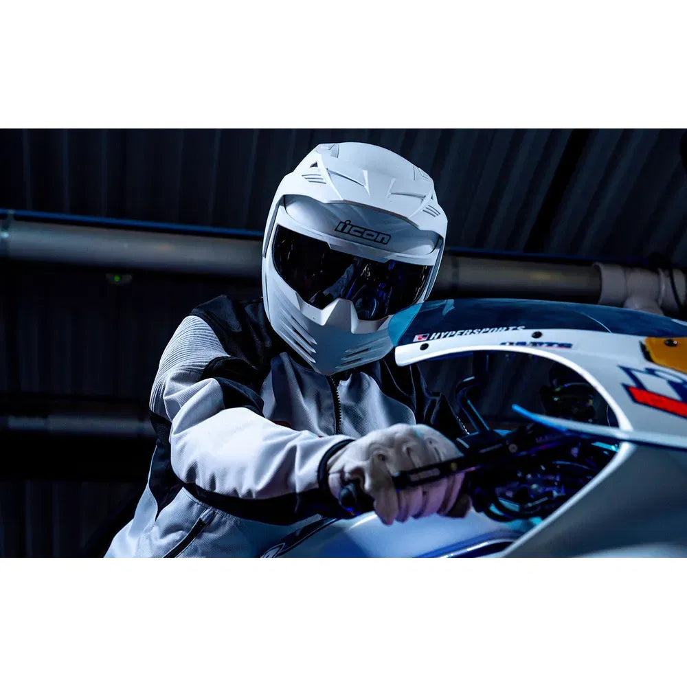 Casco Elsinore Monotype - Blanco