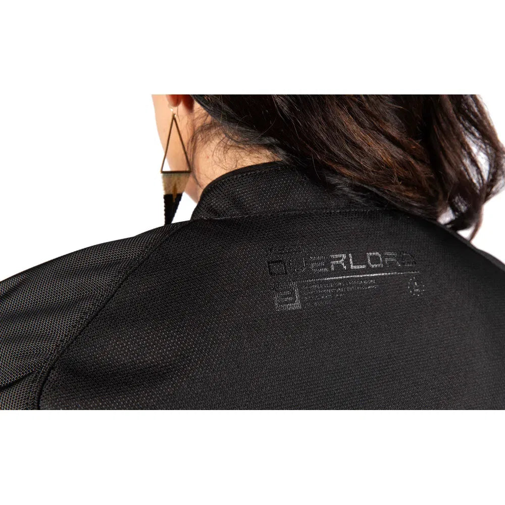 Chamarra Icon Overlord3 Mesh CE para Mujer - Negro