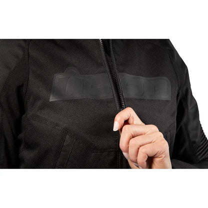 Chamarra Icon Overlord3 Mesh CE para Mujer - Negro