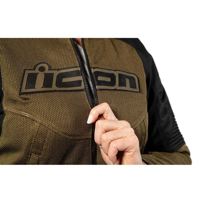 Chamarra Icon Overlord3 Mesh CE para Mujer - Verde