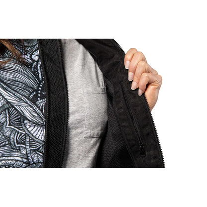 Chamarra Overlord3 Noble CE para Mujer - Negro