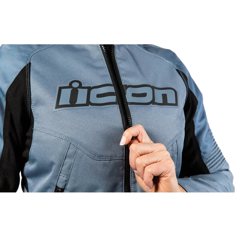 Chamarra Icon Overlord3 Mesh CE para Mujer - Azul