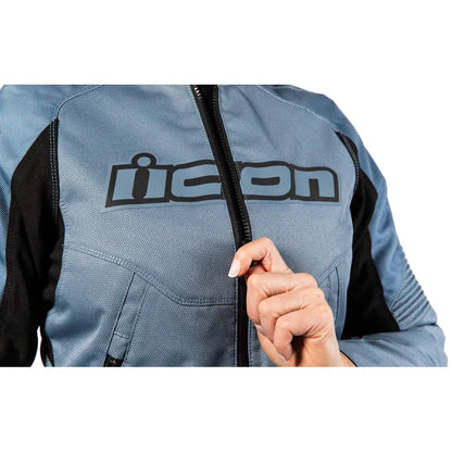 Chamarra Icon Overlord3 Mesh CE para Mujer - Azul