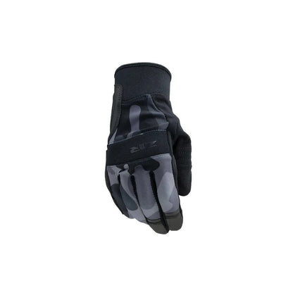 Guantes Z1R Billet - Camuflaje Negro/Gris
