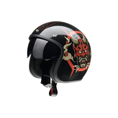 Casco Z1R Saturn Devilish - Negro/Rojo