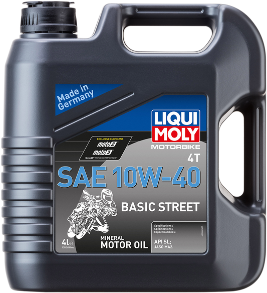 Basic Street 4T Oil - 10W-40 - 4 L