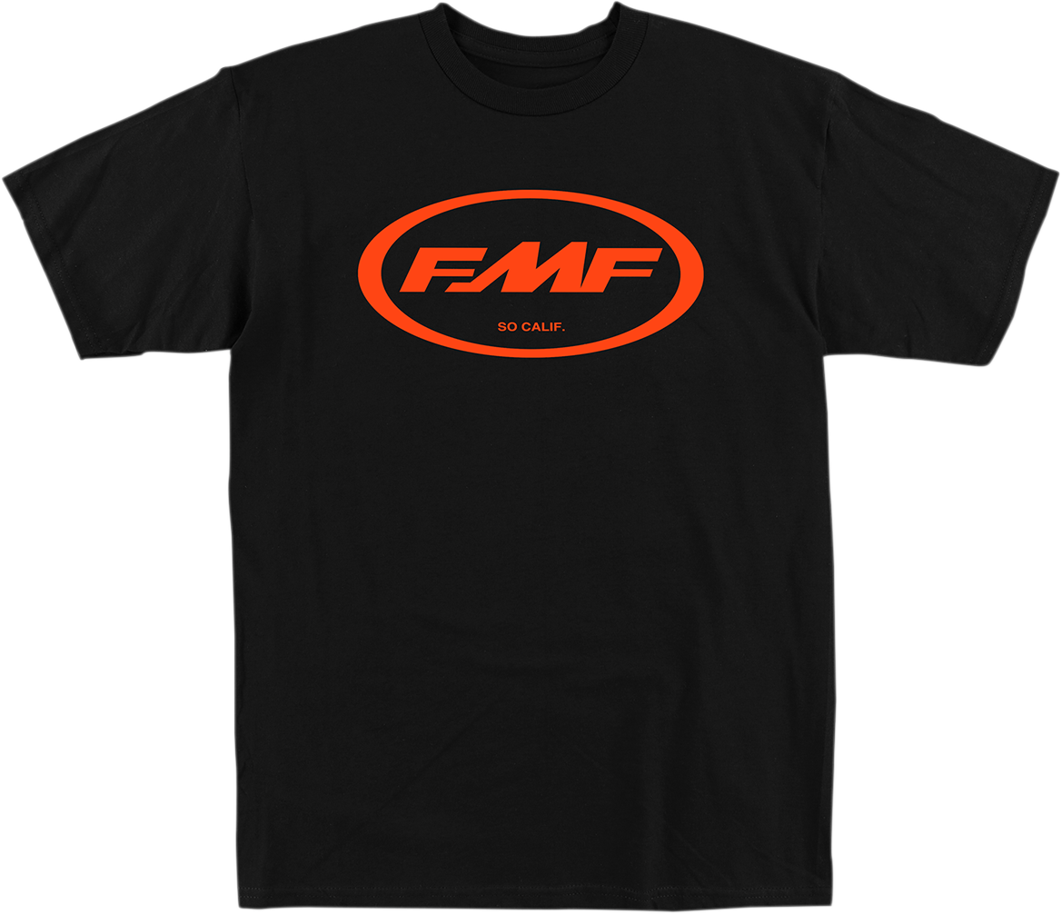 Fact Class T-Shirt - Black/Orange - Medium