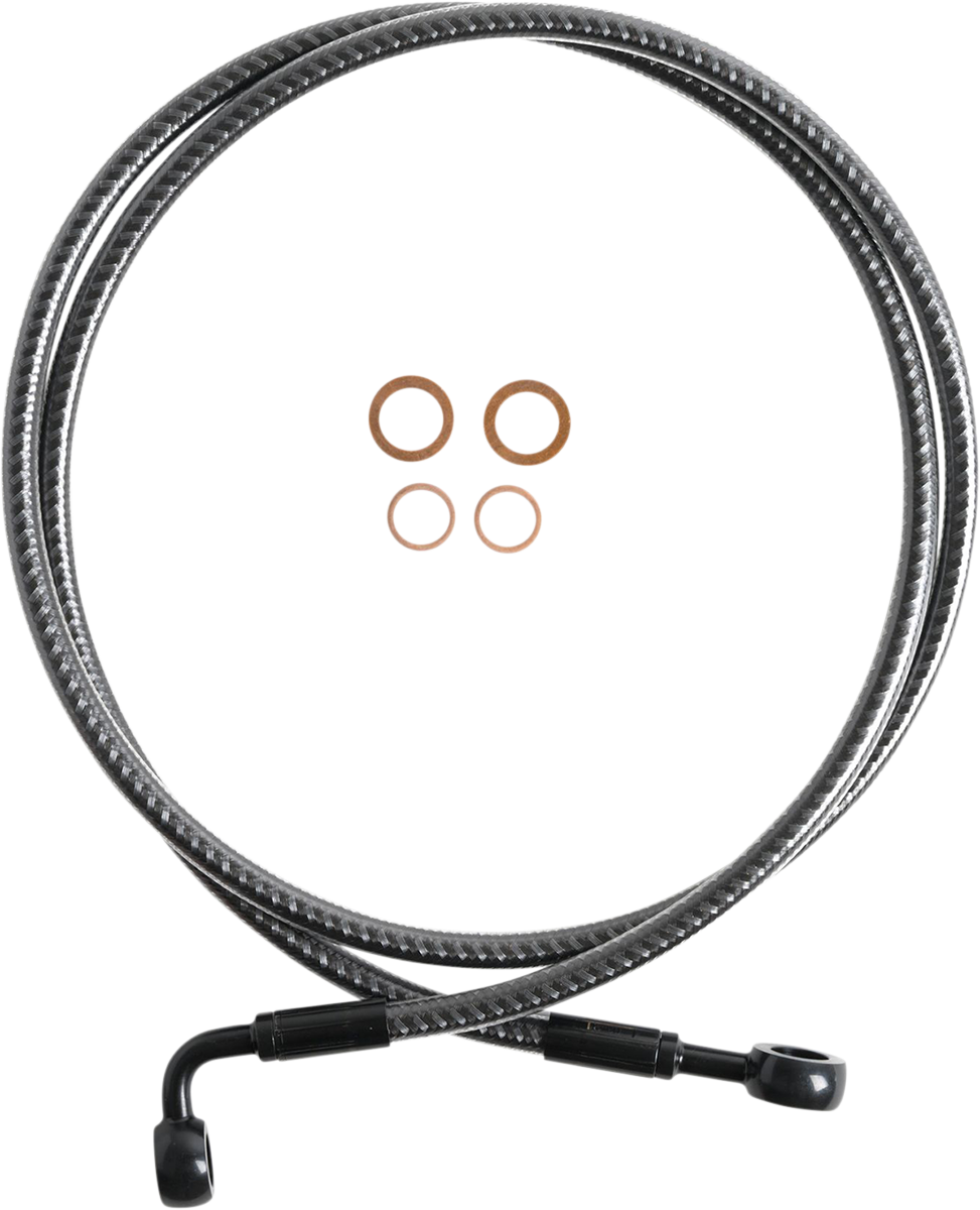 Brake Line - Front - 180°/90° - 50" - KARBONFIBR