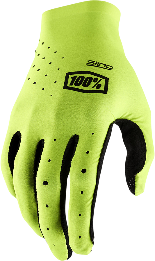 Sling MX Gloves - Fluorescent Yellow - Small