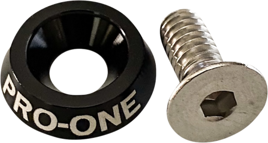 Seat Bolt - 1/4"-20 - Black