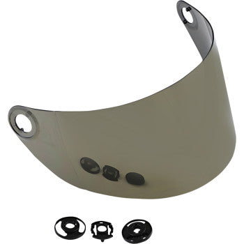 Mica para casco Biltwell Gringo S Anti-Fog Shield Espejo Dorado