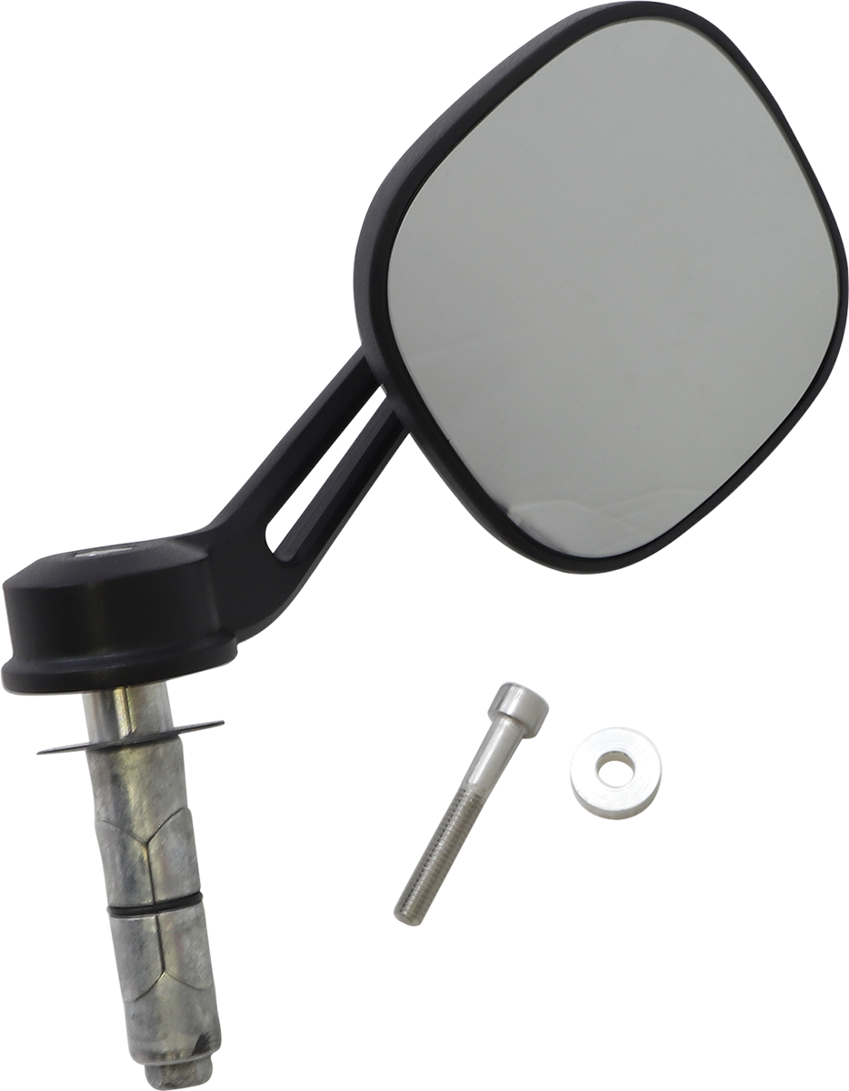 Bar End Mirror Grom Black Ruta 70