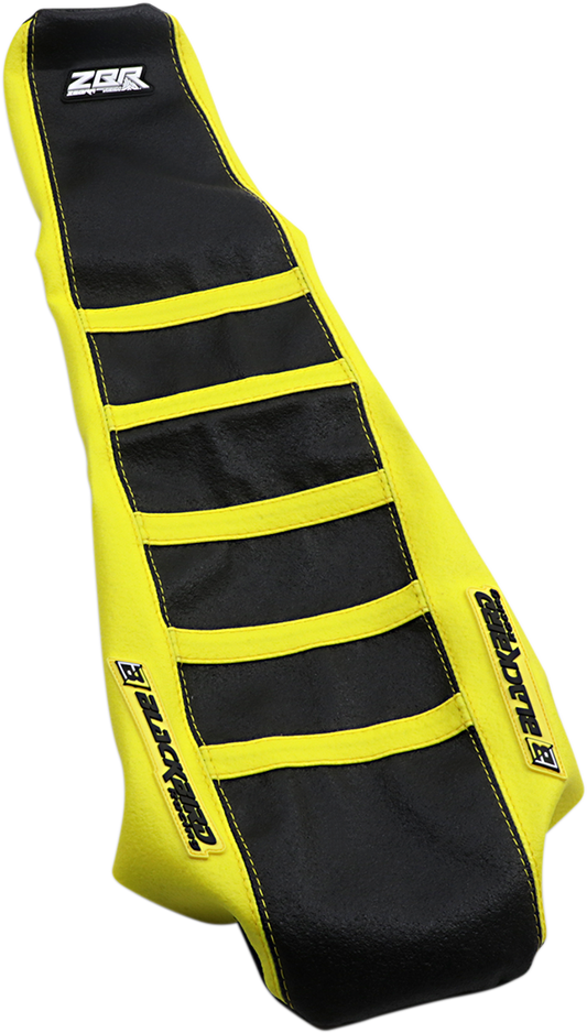 Zebra Seat Cover - Gripper - Black/Yellow