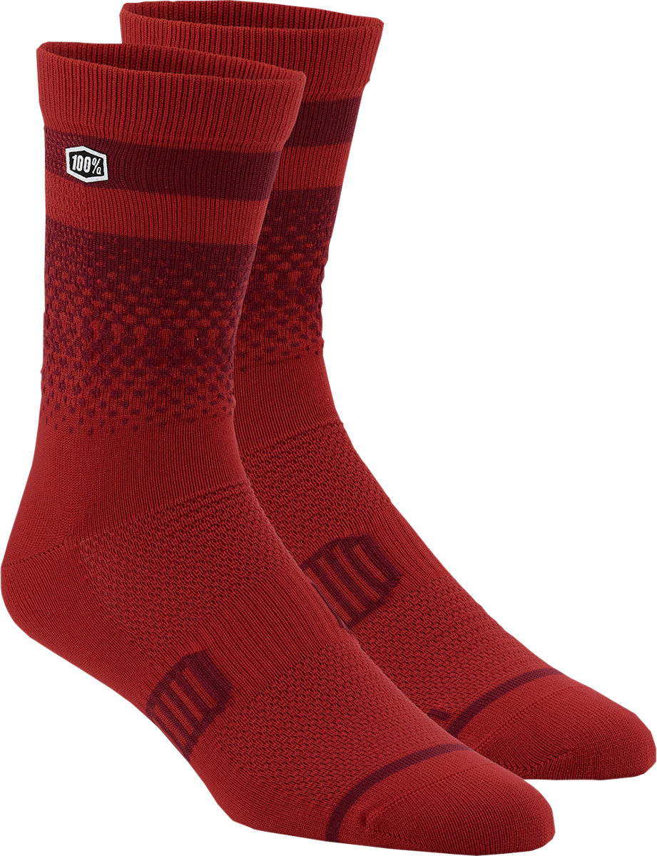 Advocate Socks - Cherry/Brick - Large/XL