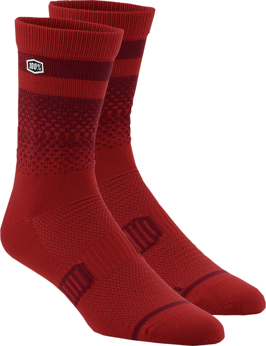 Advocate Socks - Cherry/Brick - Large/XL