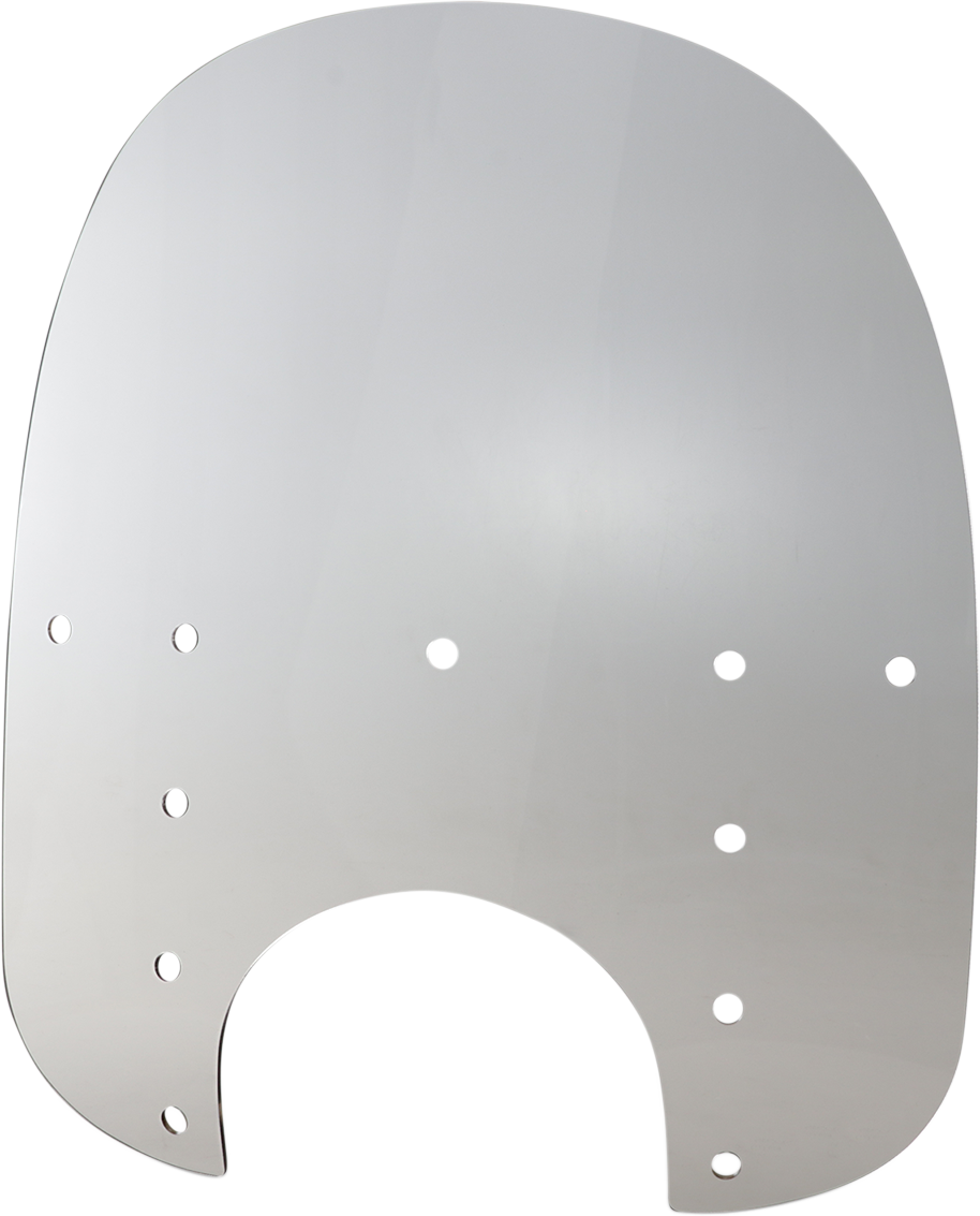 Fats Windshield - 19" - 9" Headlight Cutout - Solar - Plastic