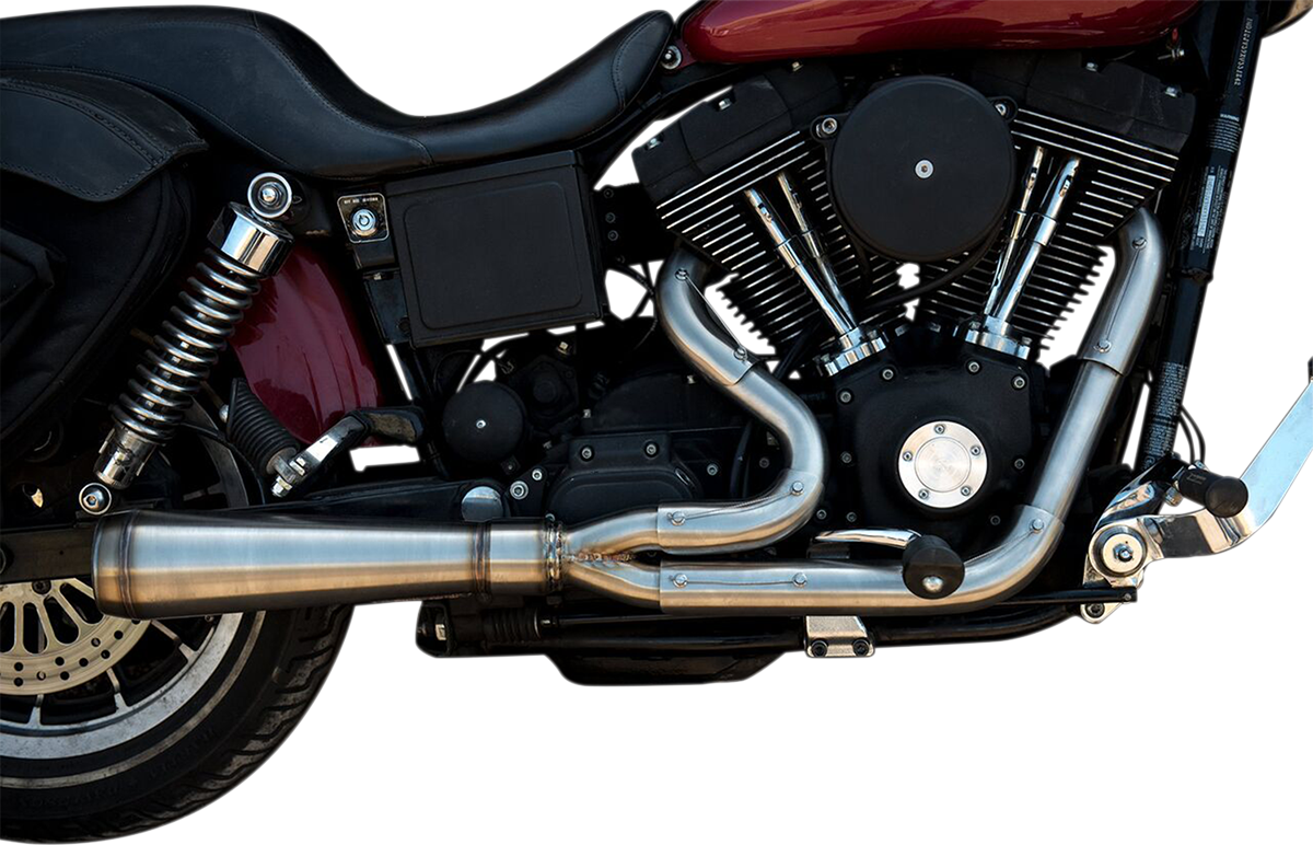 Assault 2:1 Exhaust - Full Stainless - '91-'05 Dyna