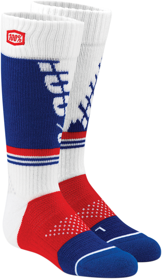 Youth Torque Socks - White - Large/XL