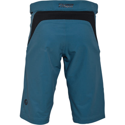 Pantalones cortos de MTB Assist - Verde azulado.