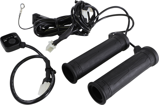 Grips - Heated - Thumb Throttle - 5 Level - 7/8"