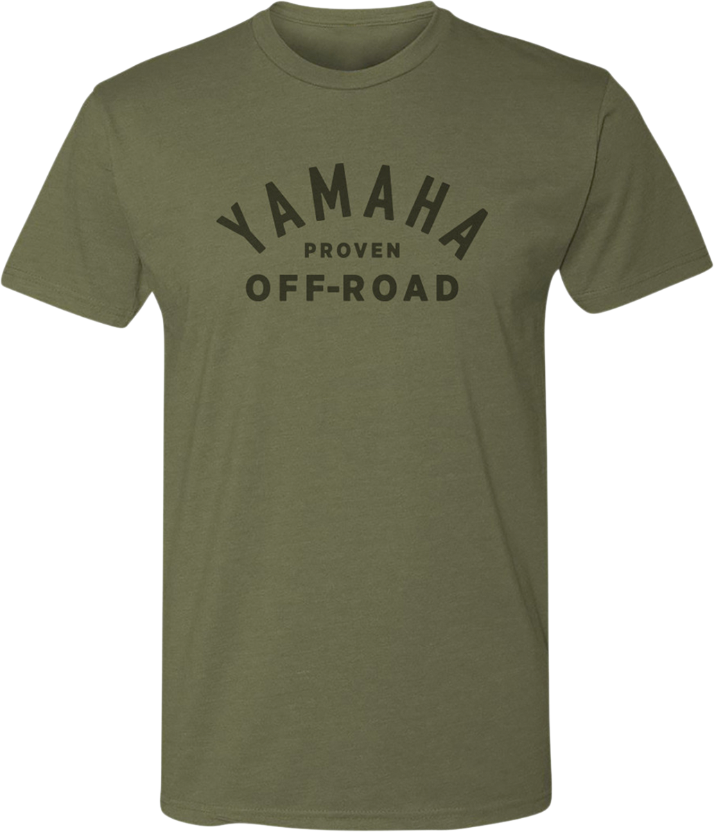 Yamaha Proven Off-Road T-Shirt - Olive Green - Large