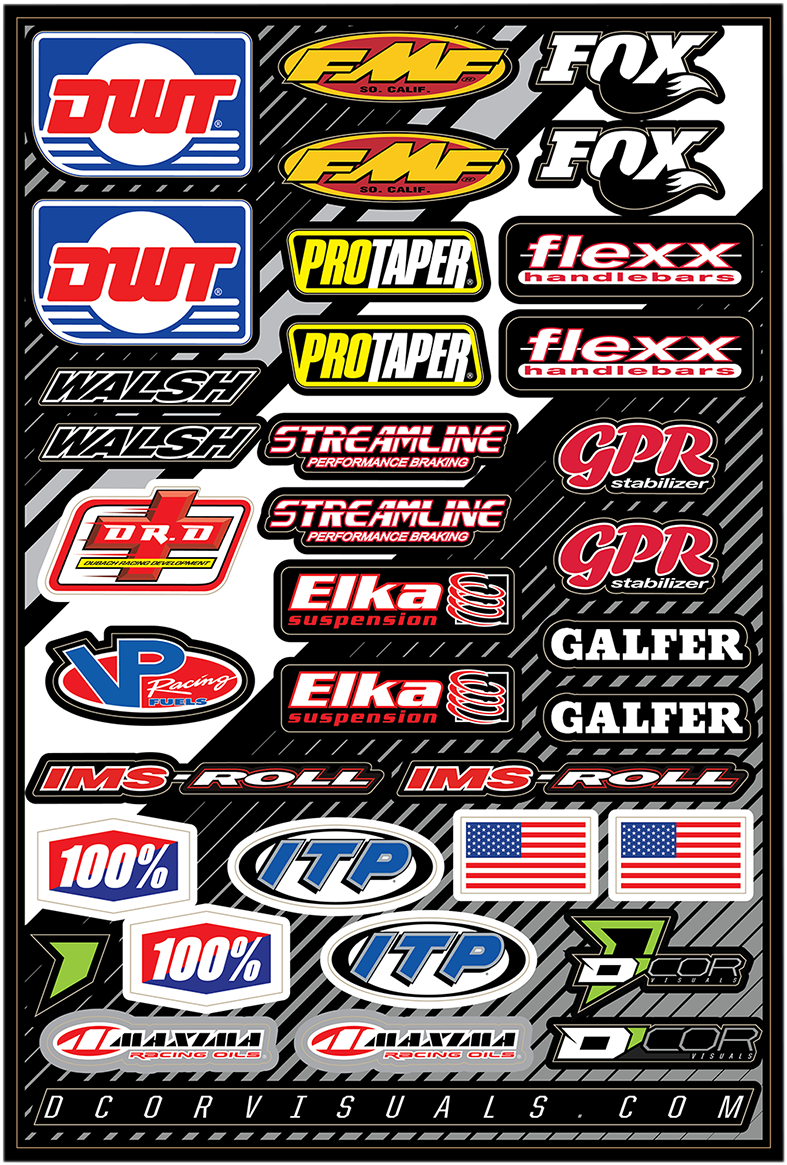 Decal Sheet - Misc. ATV