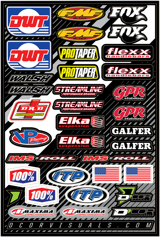 Decal Sheet - Misc. ATV
