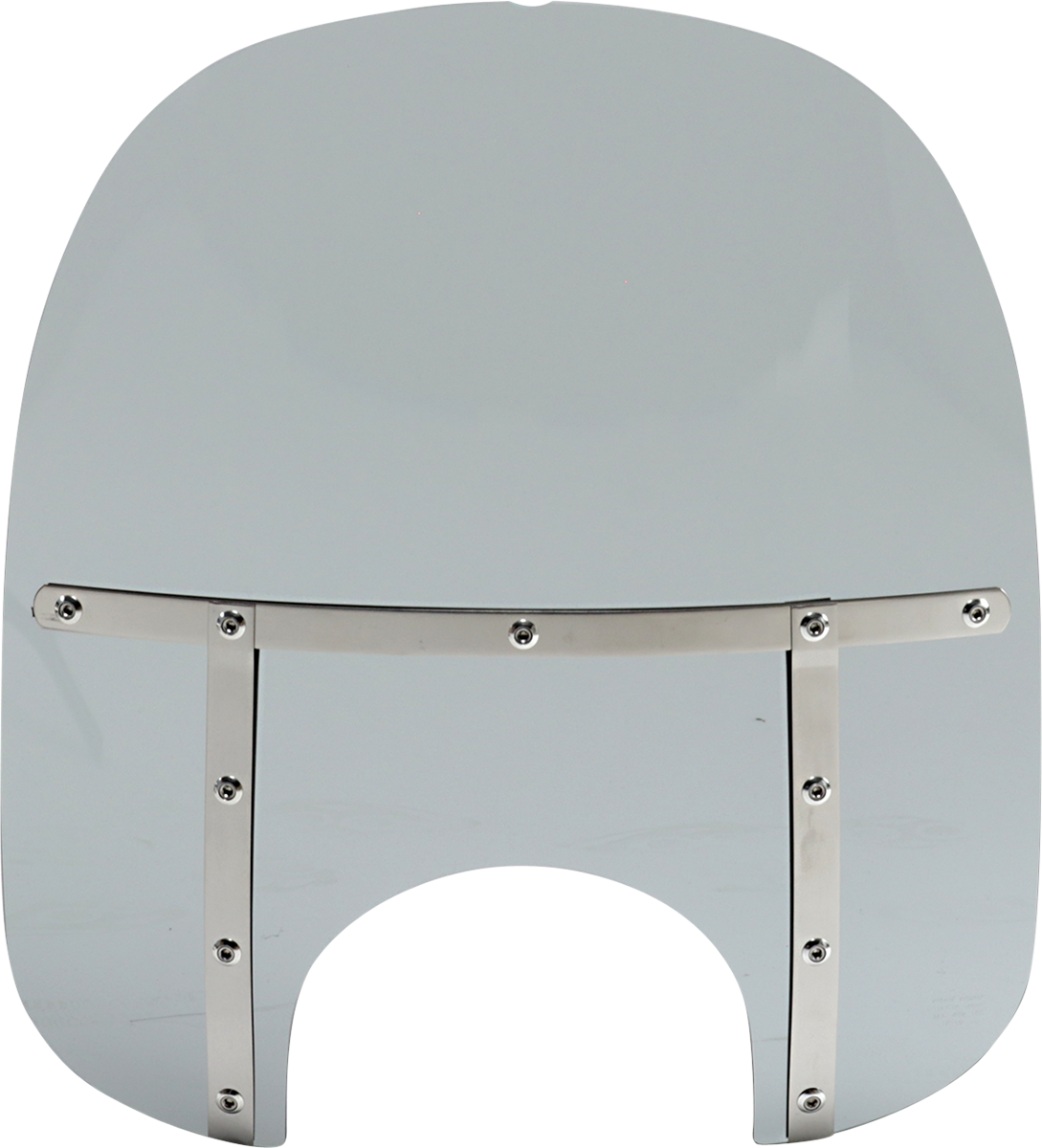 Fats Windshield - 19" - 9" Headlight - Black Smoke