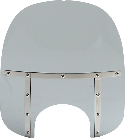 Fats Windshield - 19" - 9" Headlight - Black Smoke