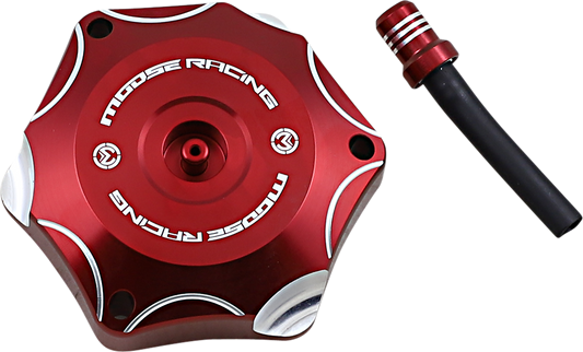 Gas Cap - Red - Honda